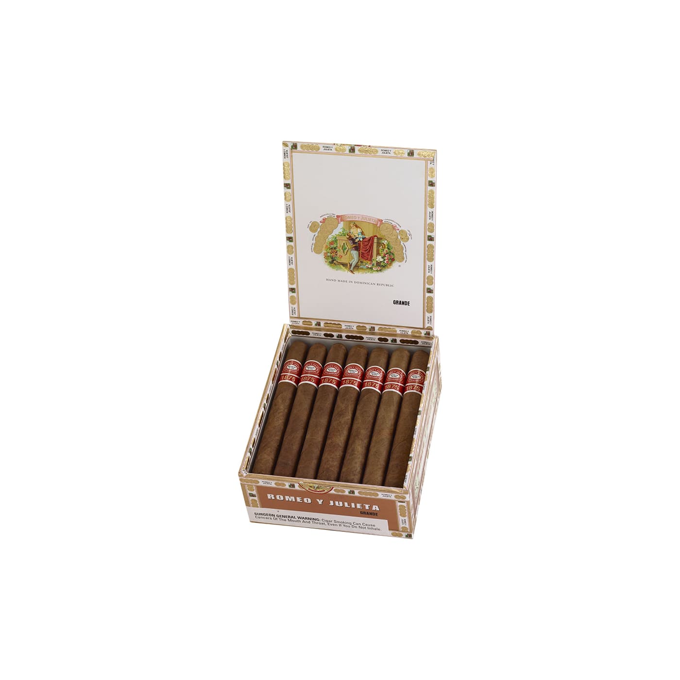 Romeo y Julieta 1875 RyJ 1875 Grande Churchill, 20 Box
