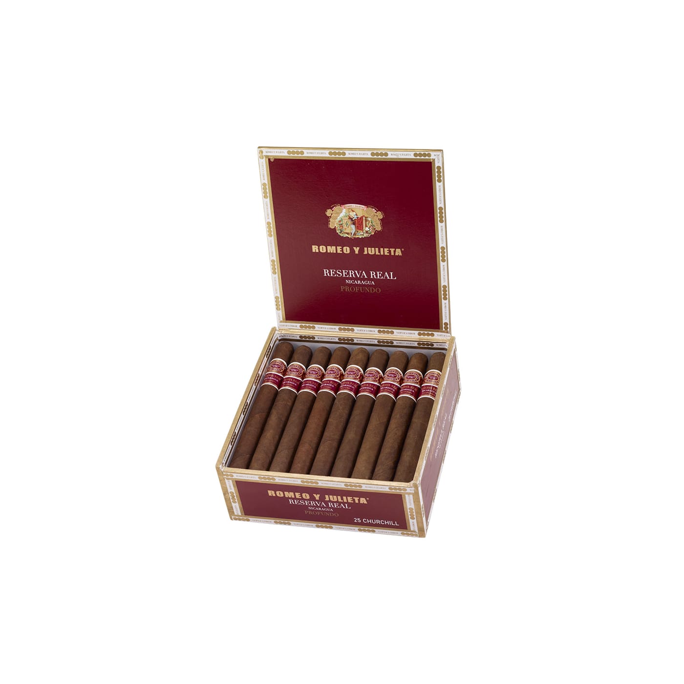 Romeo y Julieta Reserva Real Nicaragua Profundo Churchill, 25 Box