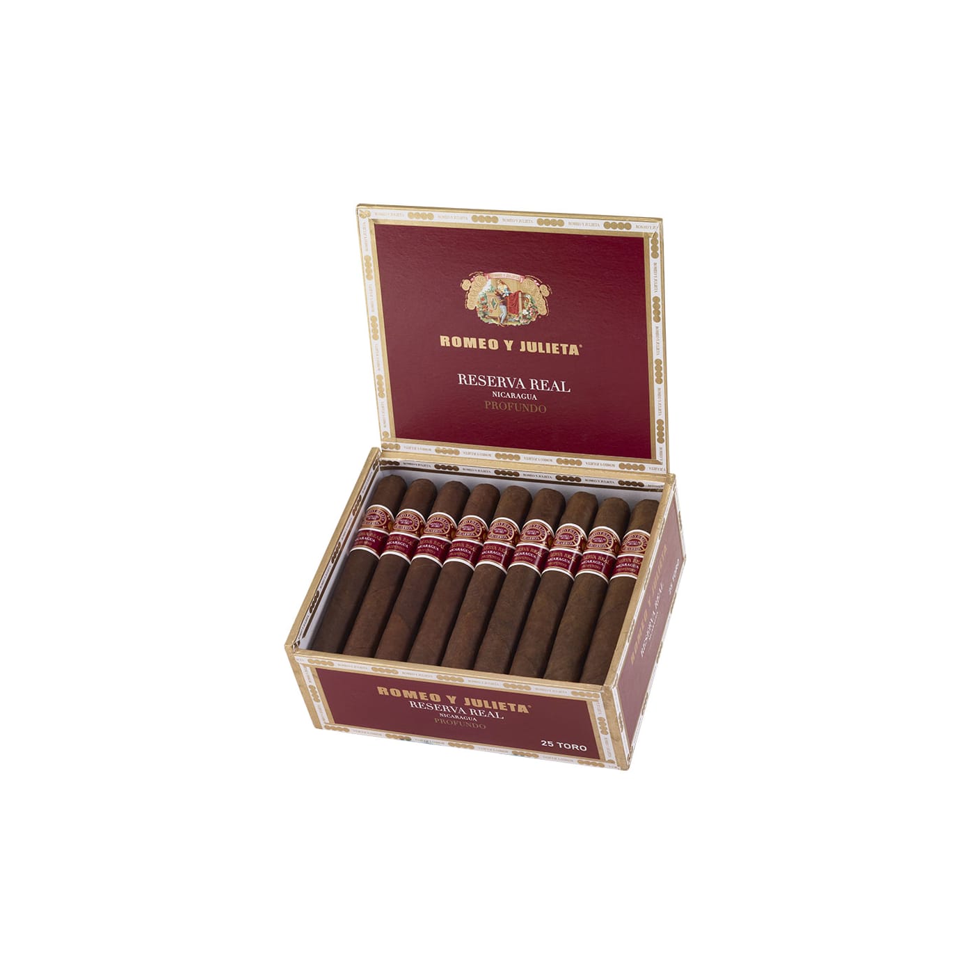 Romeo y Julieta Reserva Real Nicaragua Profundo Toro, 25 Box