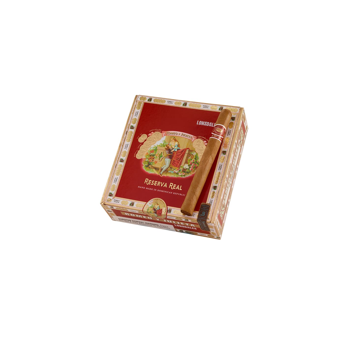 Romeo y Julieta Reserva Real Lonsdale, 25 Box