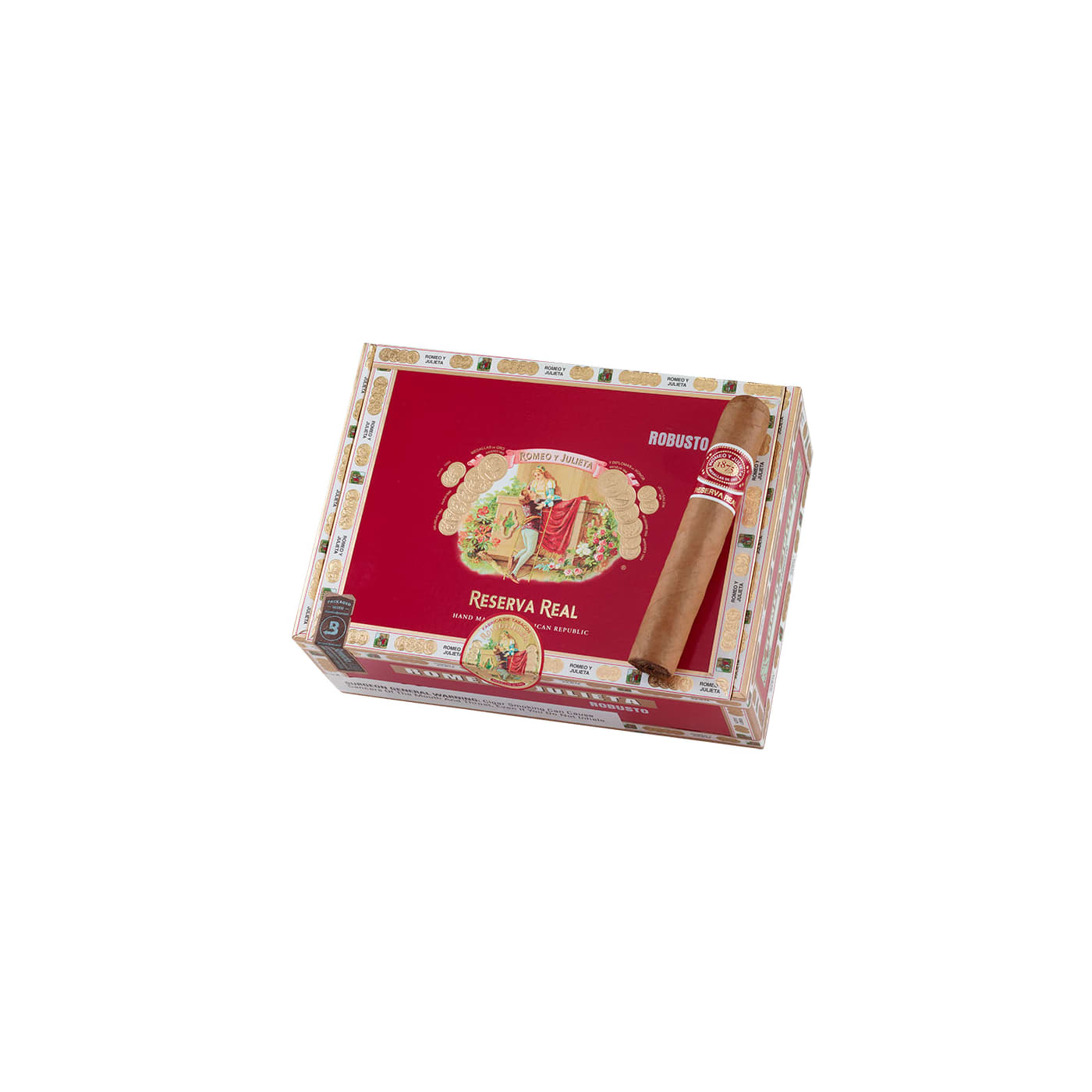 Romeo y Julieta Reserva Real Robusto, 25 Box