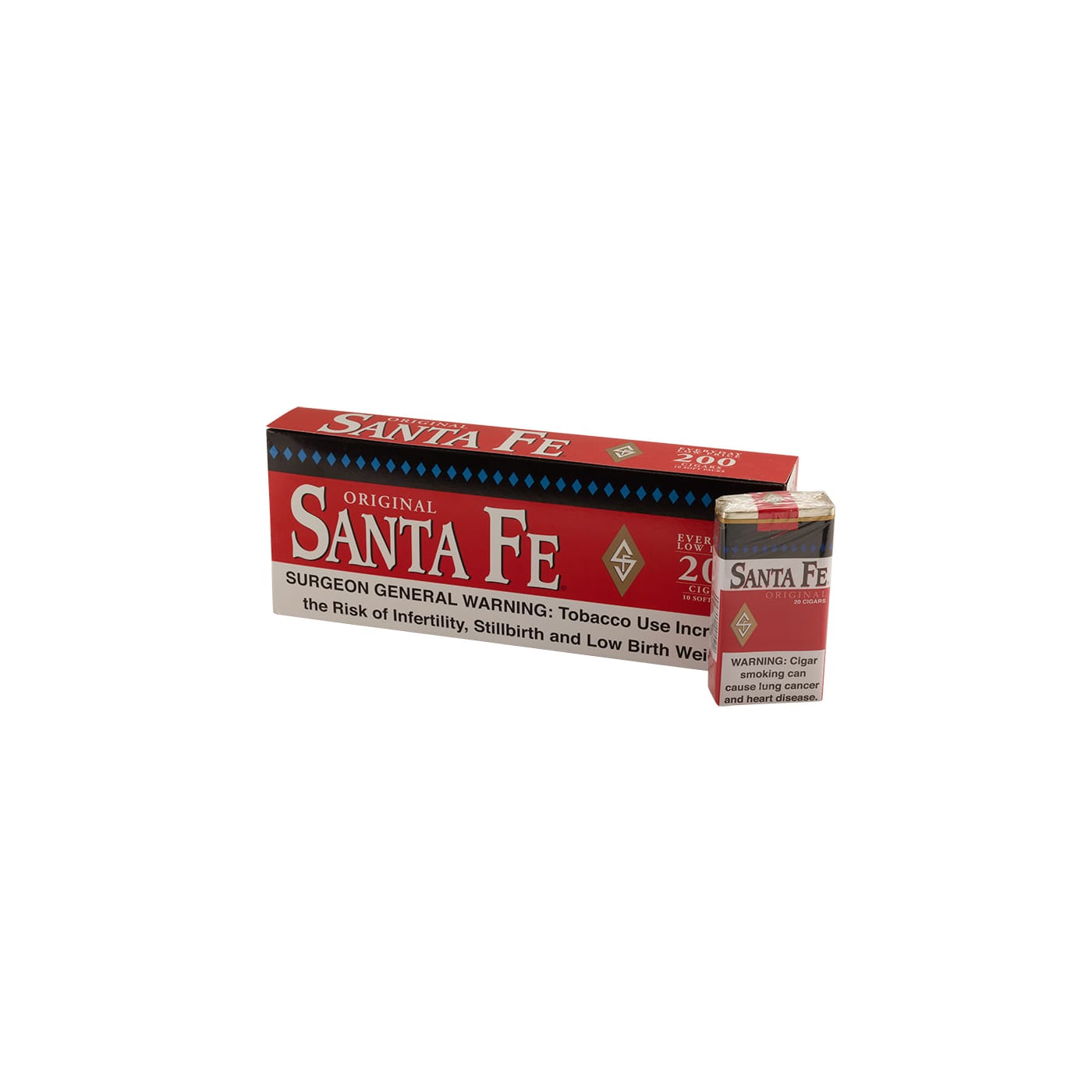 Santa Fe Regular, 200 Carton
