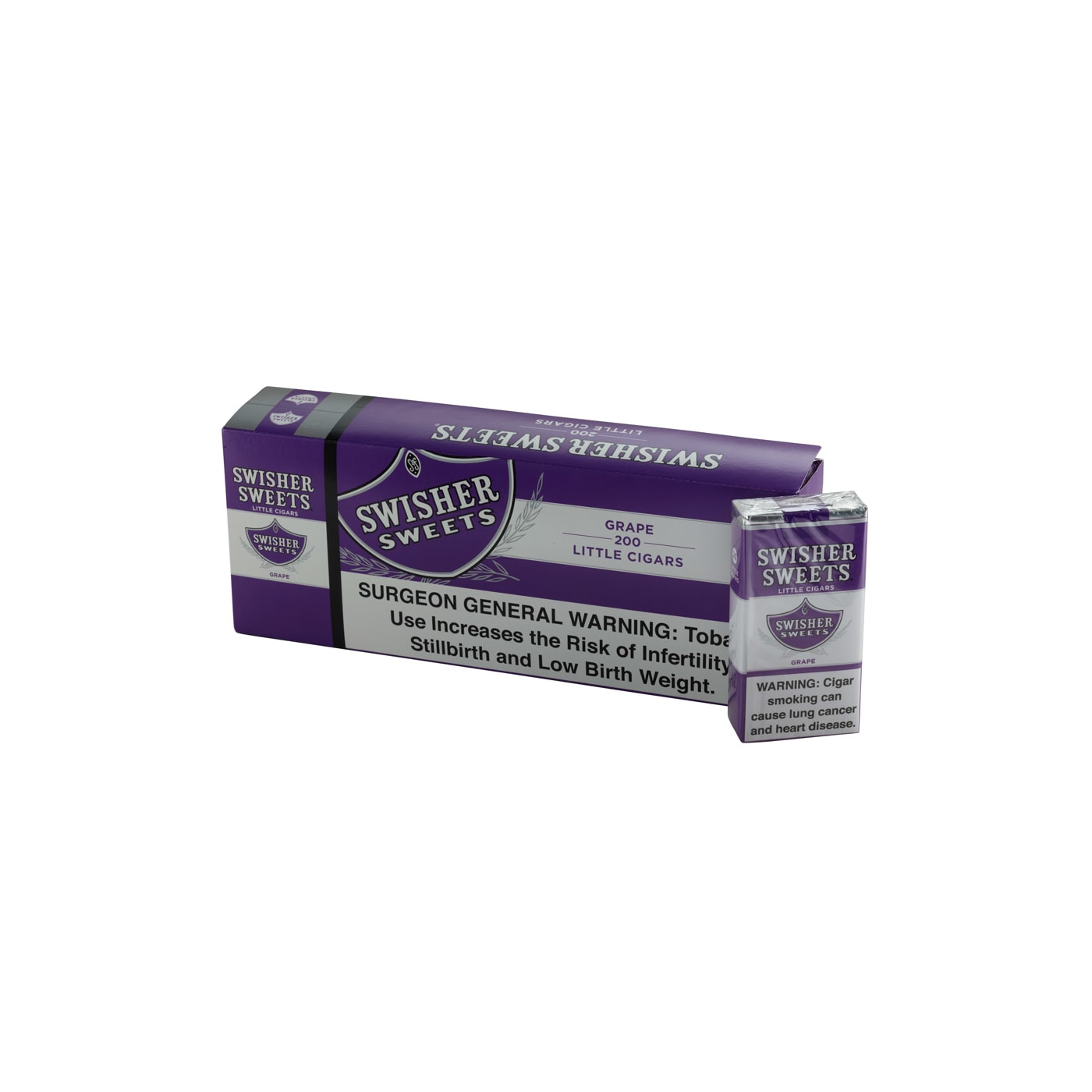 Swisher Sweets Little Cigars Grape 10/20