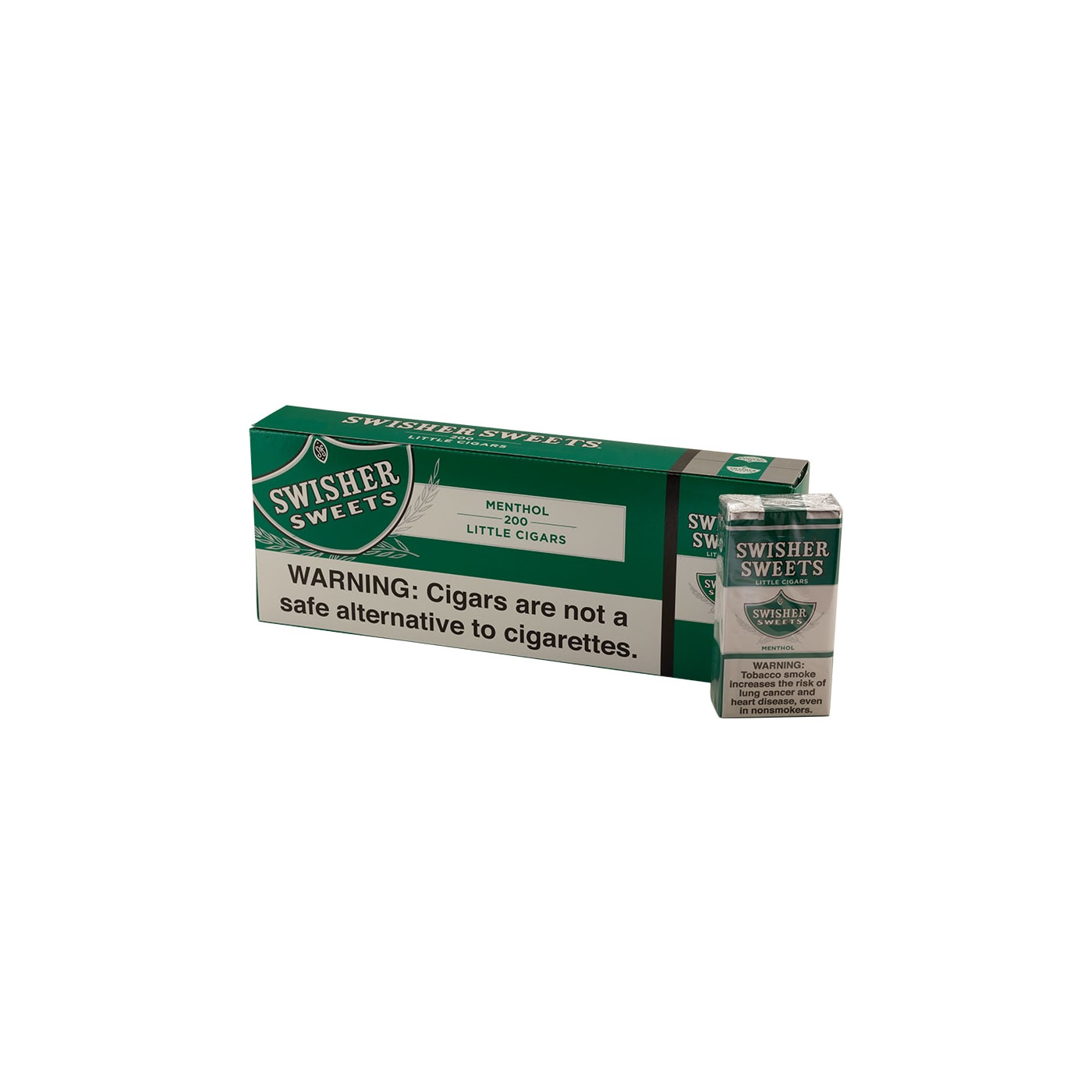 Swisher Sweets Little Cigars Menthol, 200 Carton