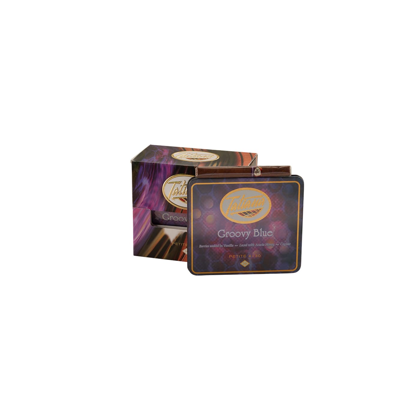 Tatiana Petite Tins Groovy Blue