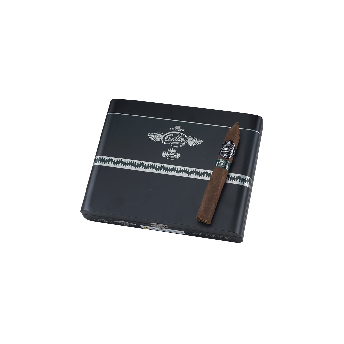 Villiger Cuellar Black Forest Torpedo, 20 Box