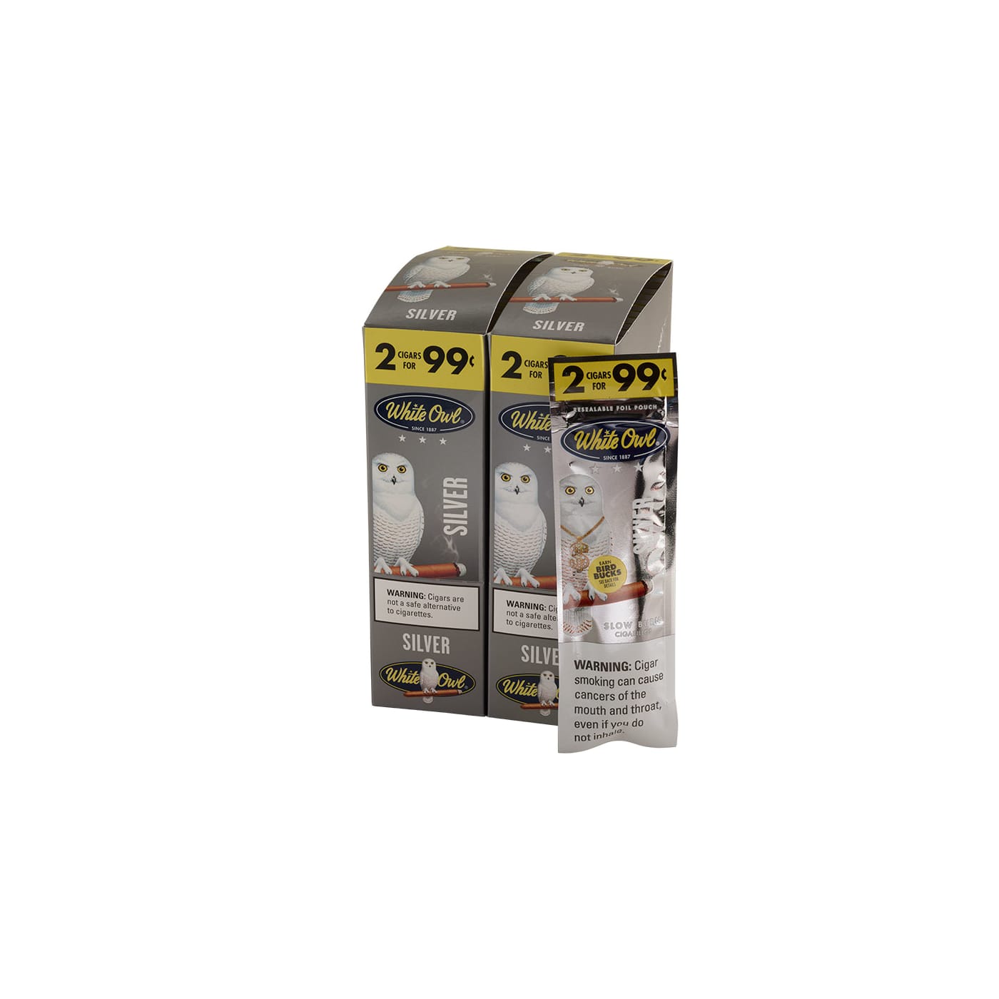 White Owl Silver, 60 Upright