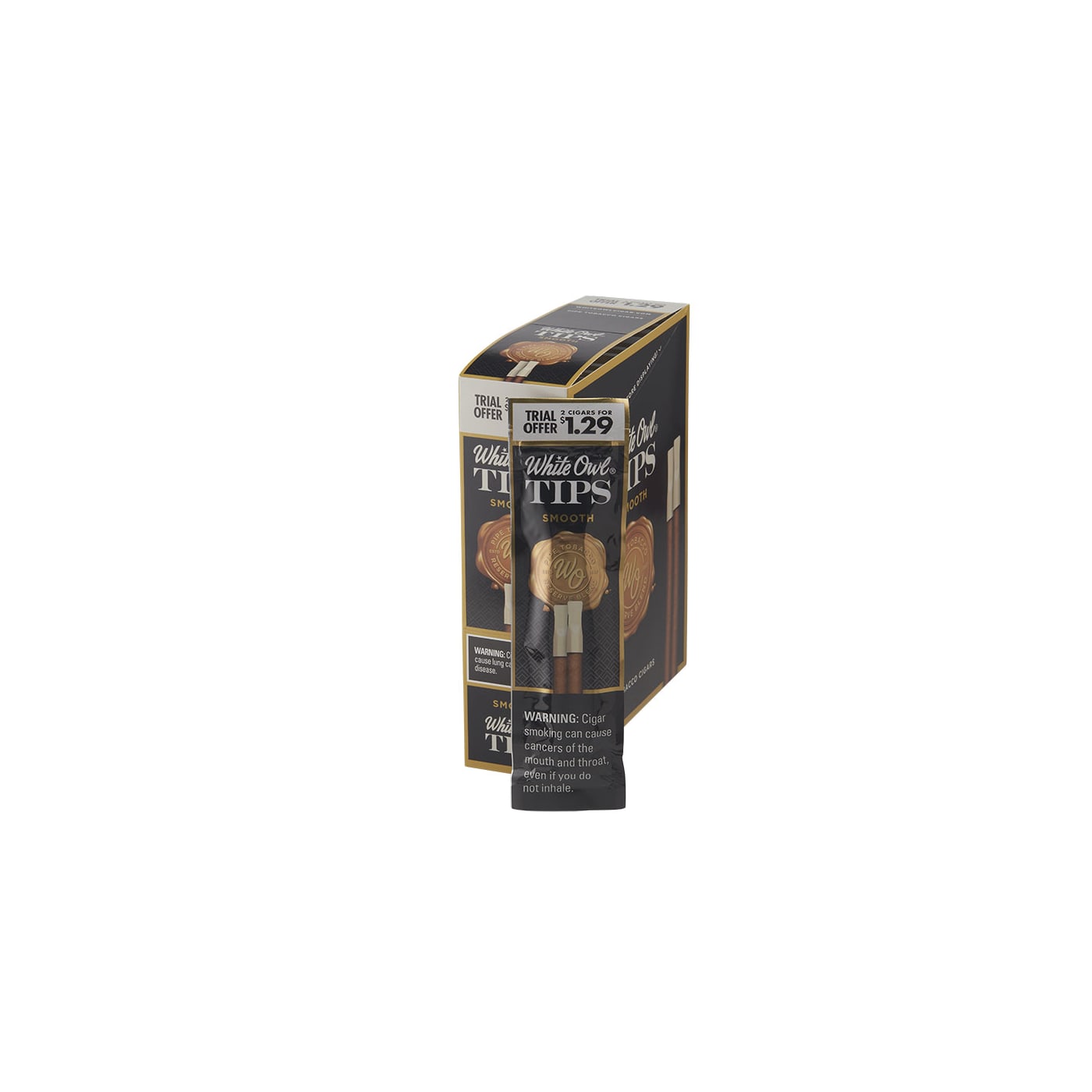 White Owl Tips 15/2 Smooth, 30 Upright