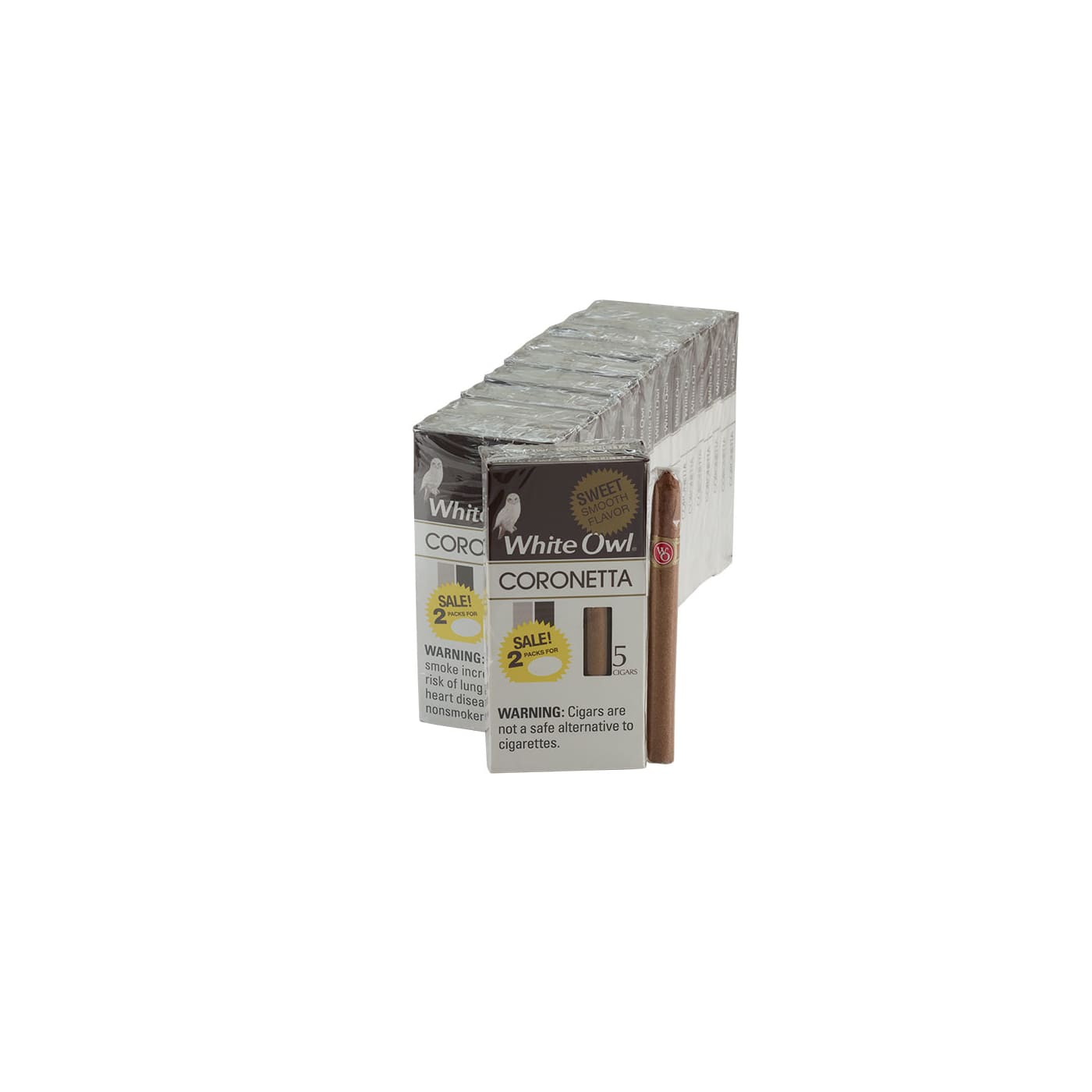 White Owl Coronetta, 100 Upright