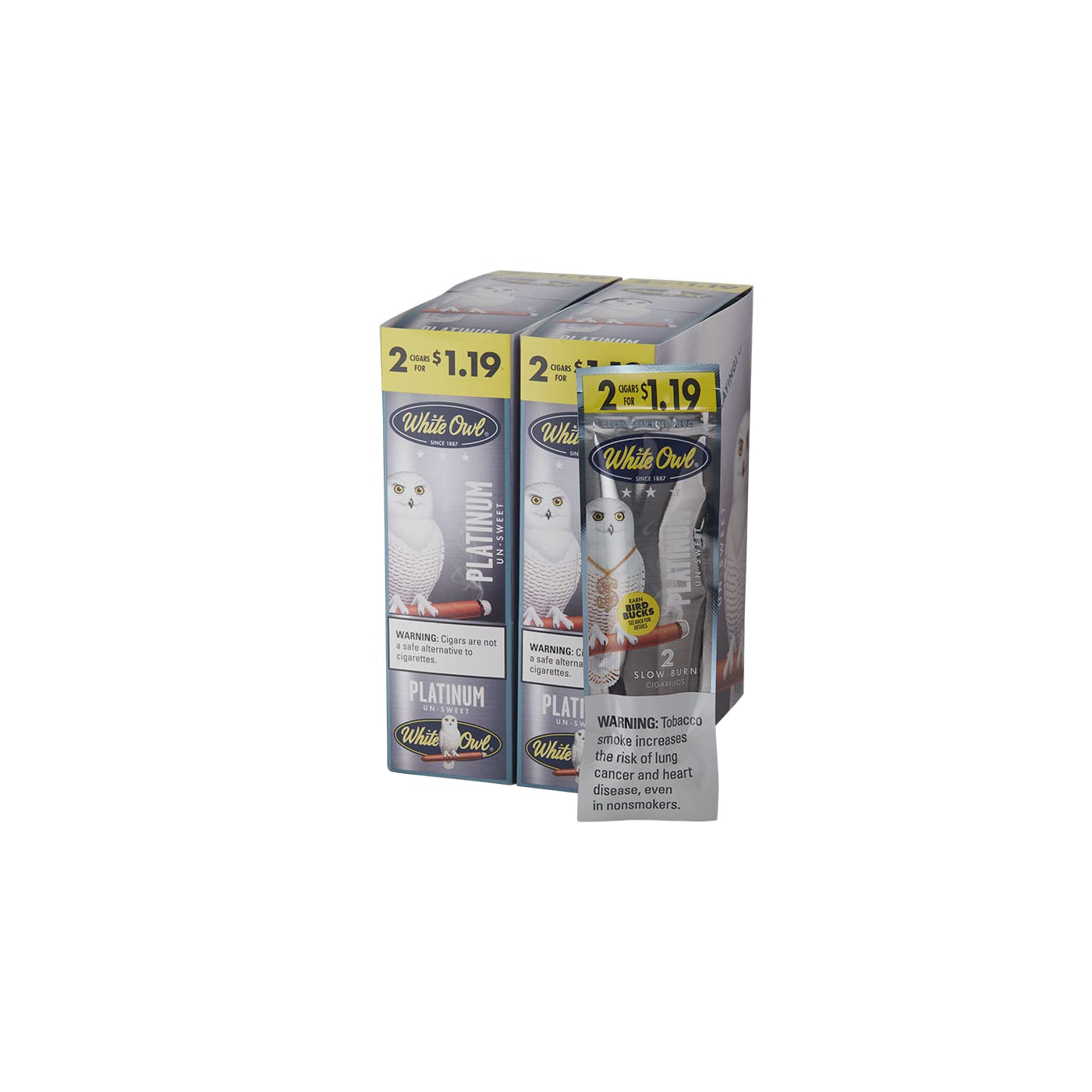 White Owl Platinum, 60 Upright