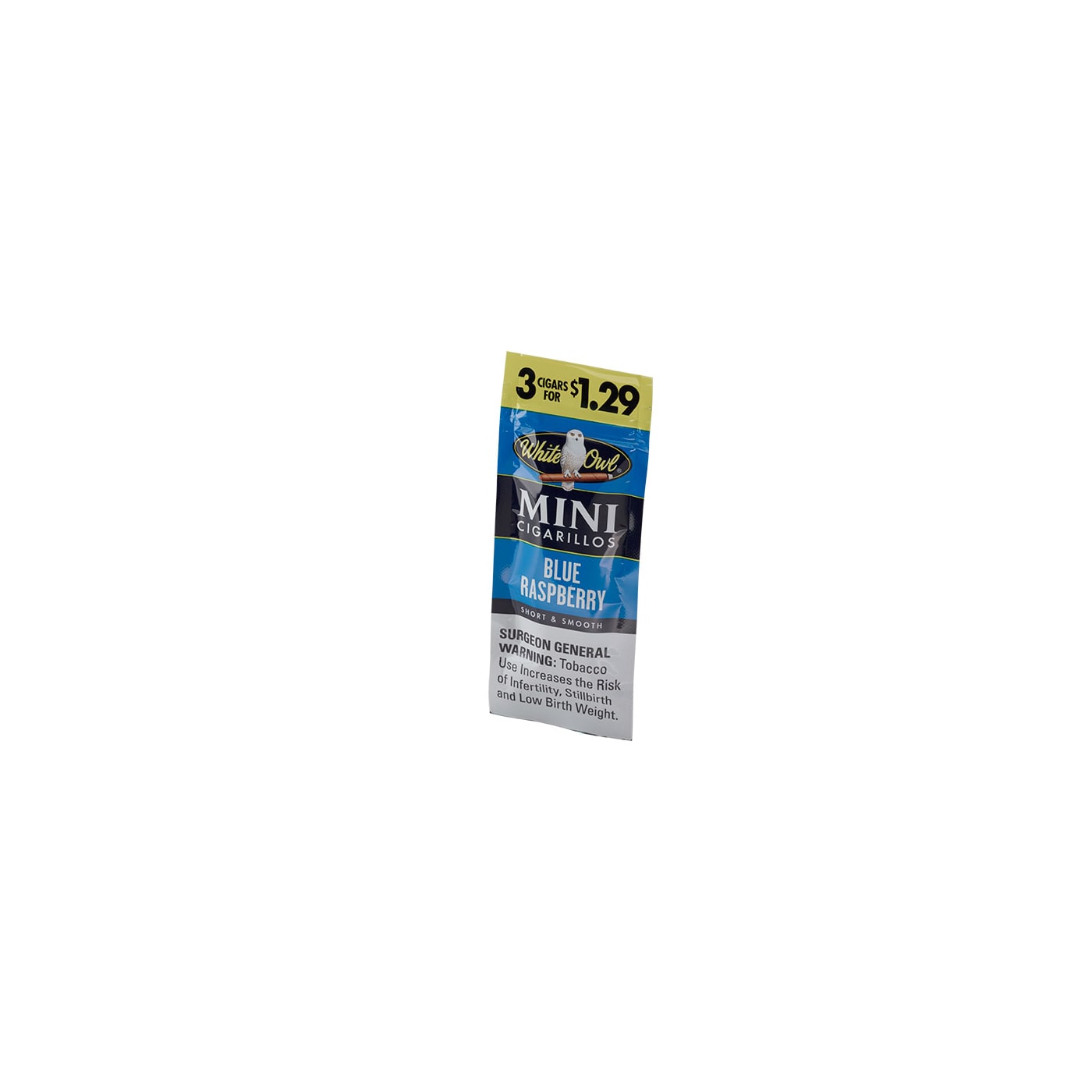 White Owl Mini Cigarillo Blue Raspberry