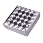 Polished Metal Grid Ashtray