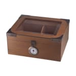 Newport White Oak Glass Top