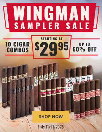 Up to 60% OFF: Our Wingman Samplers Sale is Cleared for Takeoff! Up to 60% OFF: Our Wingman Samplers Sale is Cleared for Takeoff!