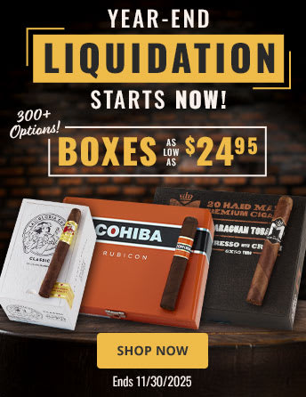 Year-End Liquidation: Over 300 Boxes Up To 65% OFF!