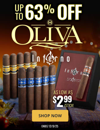It&rsquo;s still Black Friday somewhere&hellip;Inferno down to $2.99/cigar!