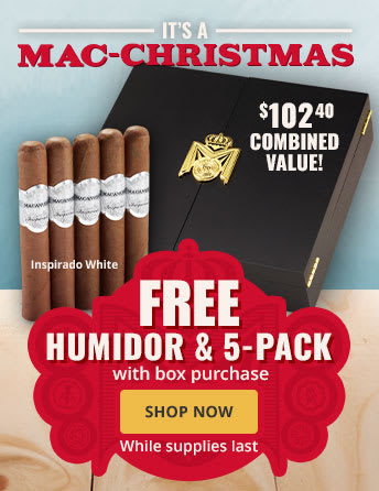 Macanudo: Go Big or Go Home (With 20% OFF + $102 in FREE Stuff!)