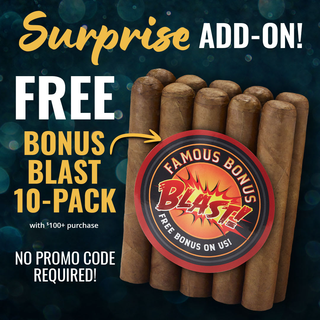 Surprise: Spend $100+, Get a Free Bonus Blast 10-Pack Surprise: Spend $100+, Get a Free Bonus Blast 10-Pack