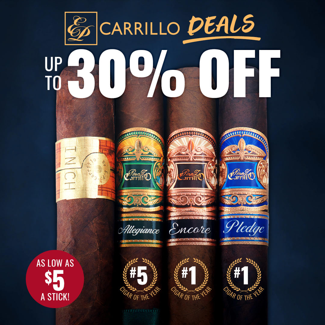 You’ve earned it: 30% OFF #1 Cigars of the Year (and more EPC) You’ve earned it: 30% OFF #1 Cigars of the Year (and more EPC)