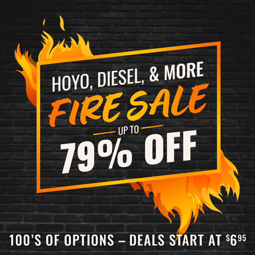 FIRE SALE: Boxes & 5-Packs DISCOUNTED up to 79% OFF! FIRE SALE: Boxes & 5-Packs DISCOUNTED up to 79% OFF!