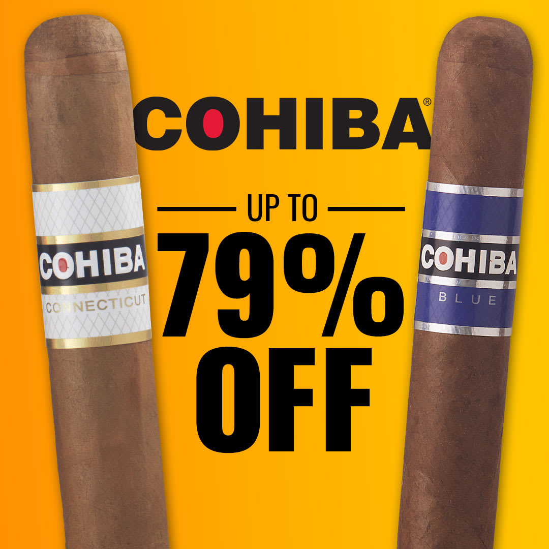 We’ve Gone Cohiba Loco: up to 79% OFF! (60+ Boxes & 5-Packs) We’ve Gone Cohiba Loco: up to 79% OFF! (60+ Boxes & 5-Packs)