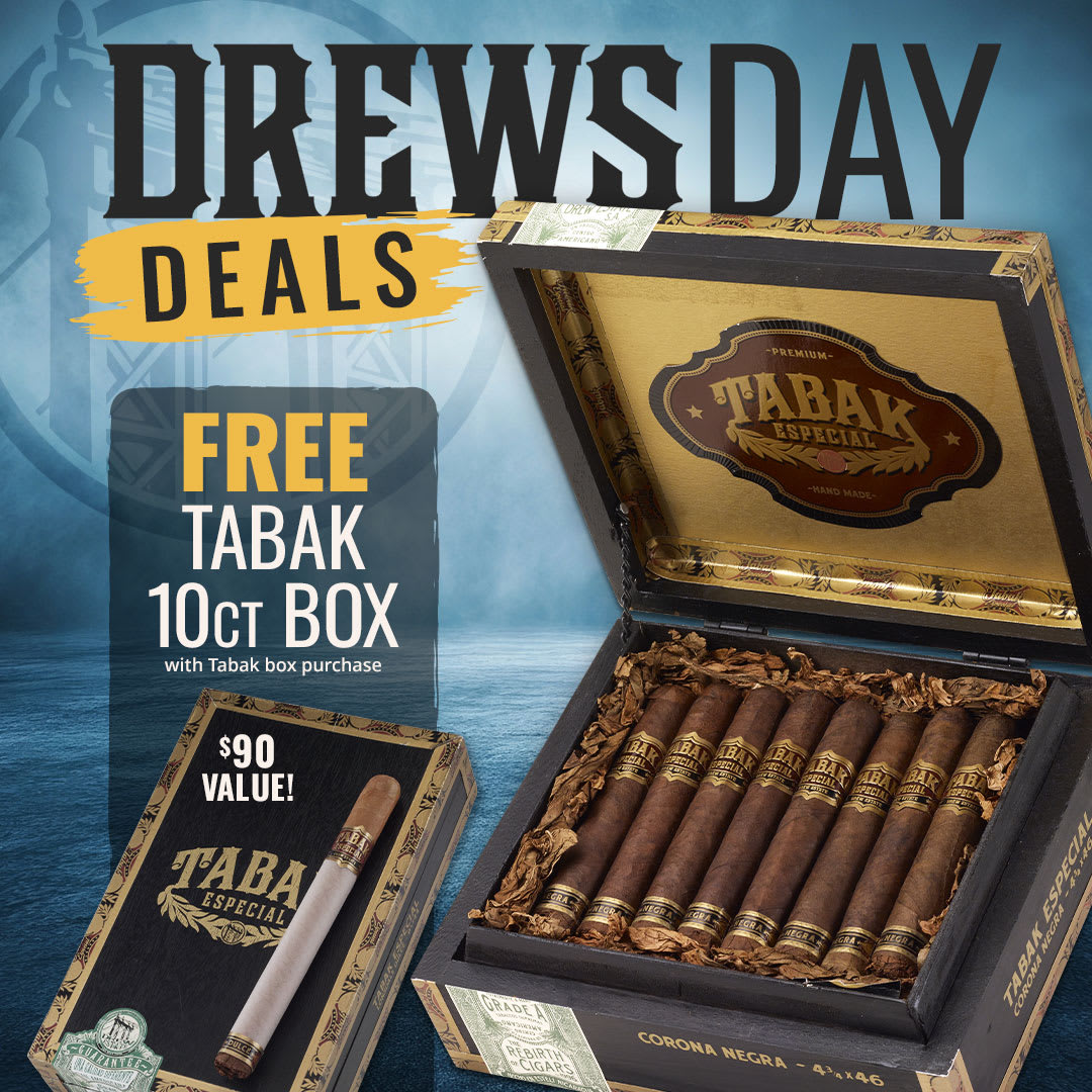 MAKE IT A DOUBLE: Free Tabak Dulce 10-Count Box BOGO