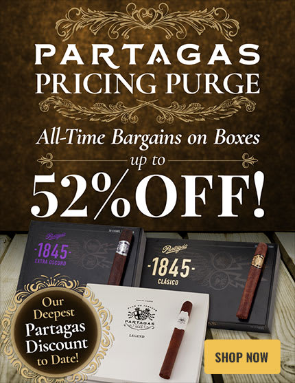 Partagas Box Sale
