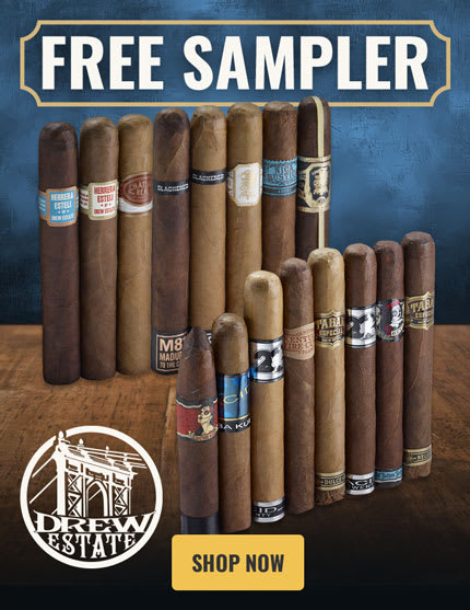 Drew Estate offer! Buy a box and get a FREE Sampler
