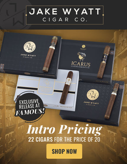 Jake Wyatt Cigars at Famous Smoke Shop