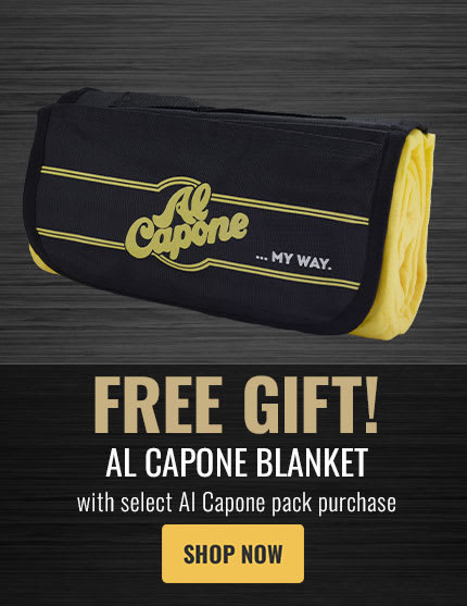 Stay Cozy with Al Capone Get a Blanket for FREE with your cigars