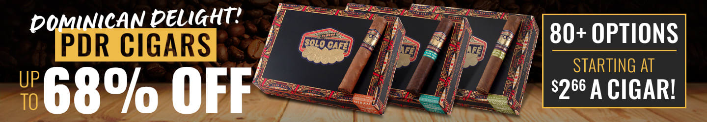 Dominican Delight: PDR Cigars up to 68% OFF! Dominican Delight: PDR Cigars up to 68% OFF!