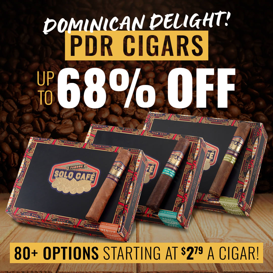 Dominican Delight: PDR Cigars up to 68% OFF! Dominican Delight: PDR Cigars up to 68% OFF!