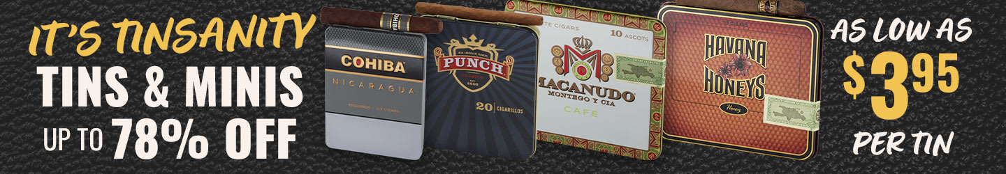 Tinsanity: smoke-break sticks up to 78% OFF tins 
