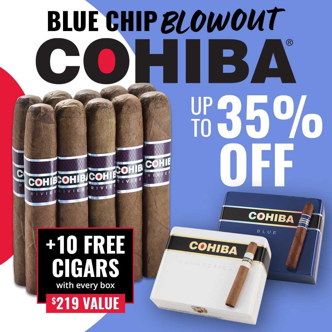 This Cohiba deal is a 10: TEN FREE CIGARS!