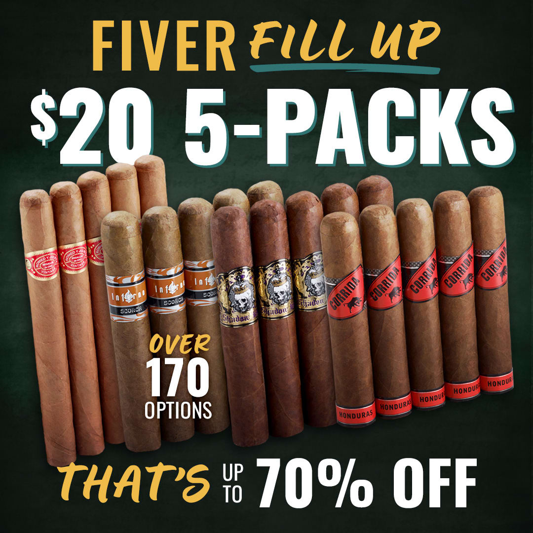 $20 Five-Packs: That’s $4 a stick, for over 170 selections $20 Five-Packs: That’s $4 a stick, for over 170 selections