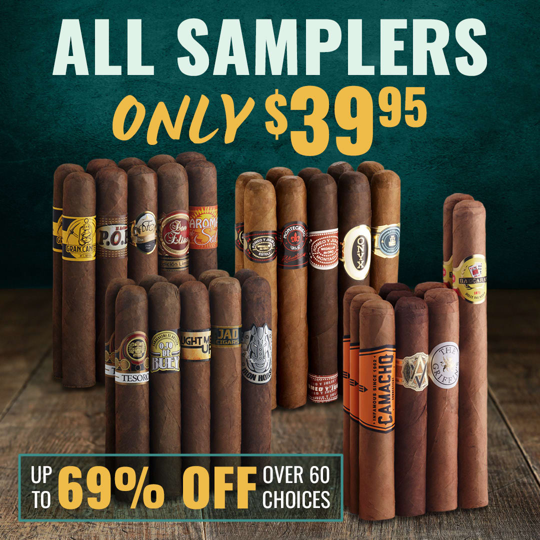 The Ultimate Mix-and-Match: Over 60 Samplers $39.95 Each! The Ultimate Mix-and-Match: Over 60 Samplers $39.95 Each!