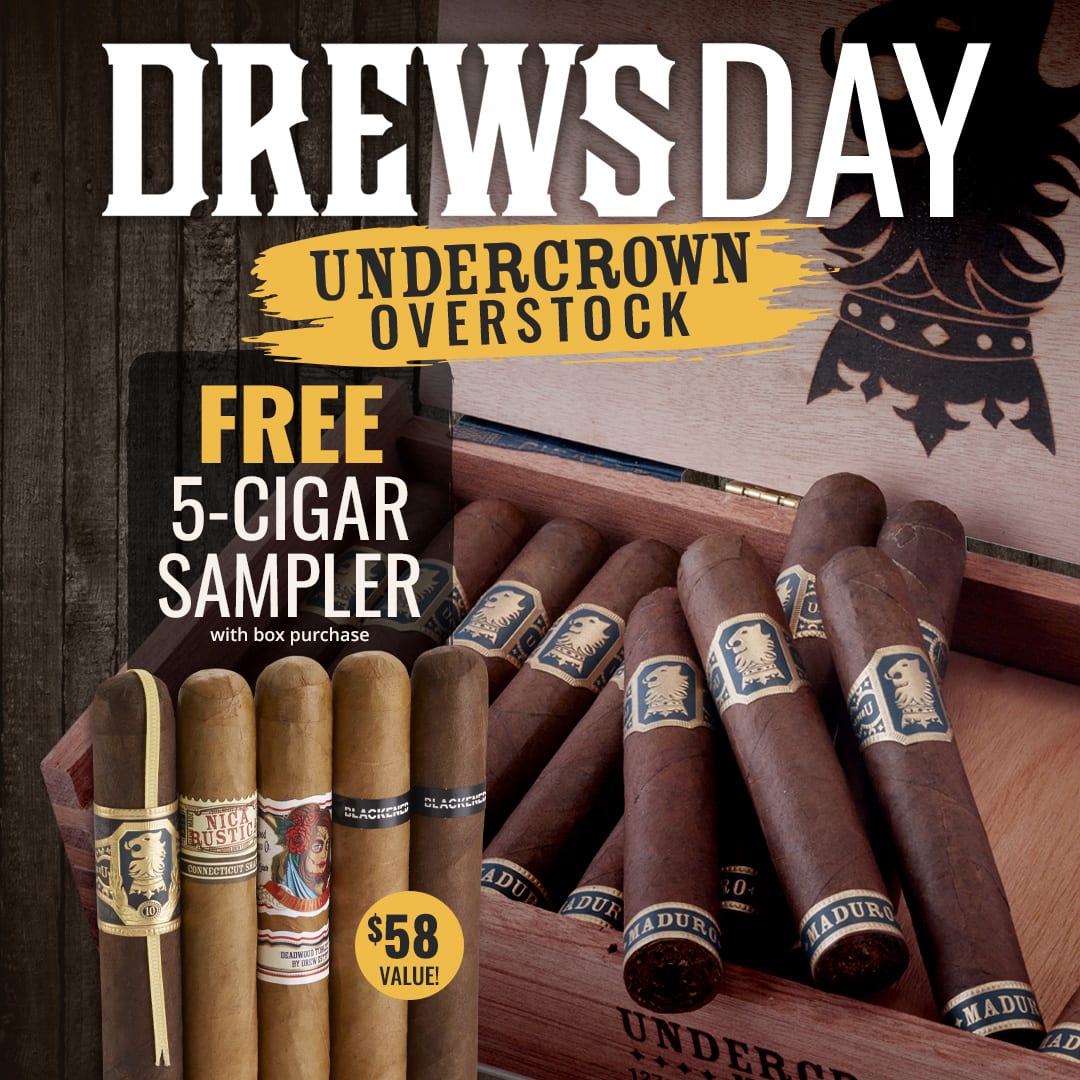 Happy Drewsday: Undercrown Overstock + Free Sampler! Happy Drewsday: Undercrown Overstock + Free Sampler!