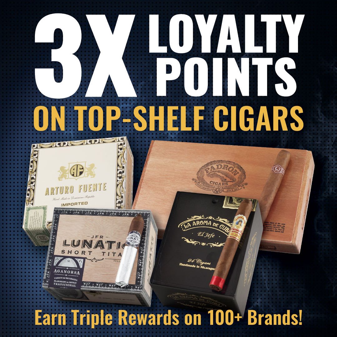 Big Names, Bigger Rewards: 3X LOYALTY POINTS!