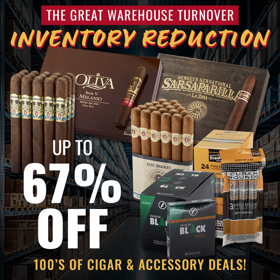 The Warehouse Is Full. Your Humidor Isn't. Let's Fix That.
