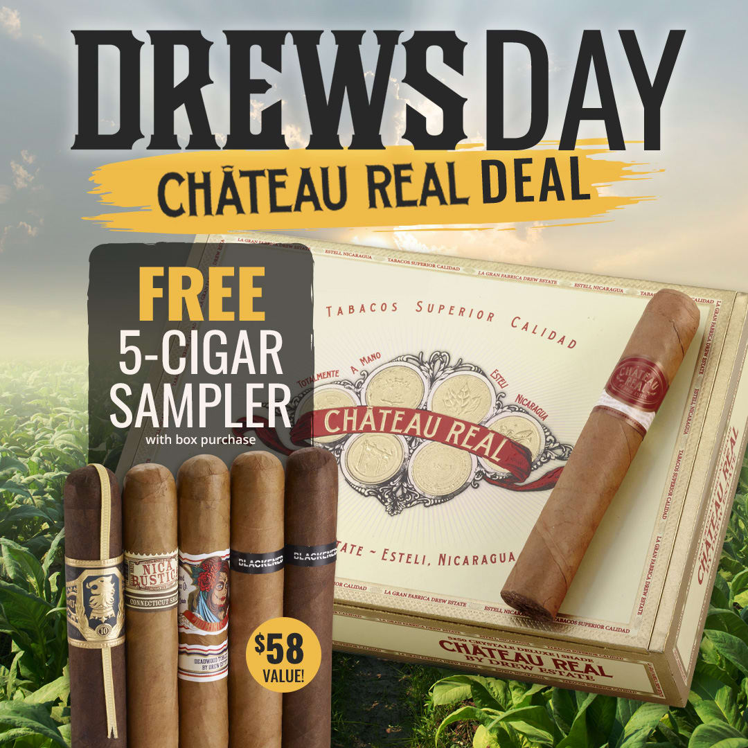 DrewsDay: Up to 42% OFF Chateau Real + FREE Sampler DrewsDay: Up to 42% OFF Chateau Real + FREE Sampler