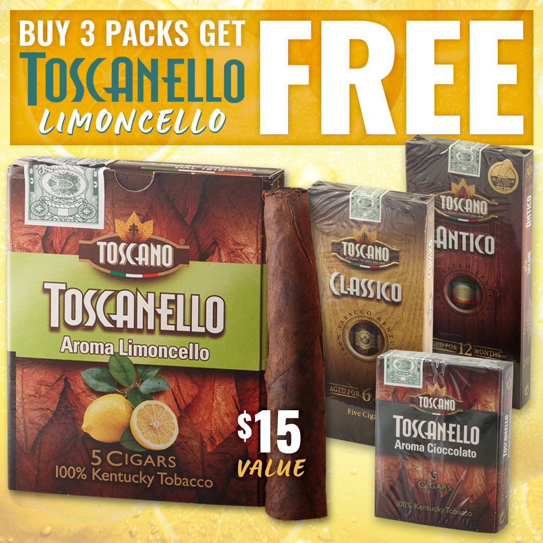 Lemon Drops: FREE Toscanello 5-Pack! Lemon Drops: FREE Toscanello 5-Pack!
