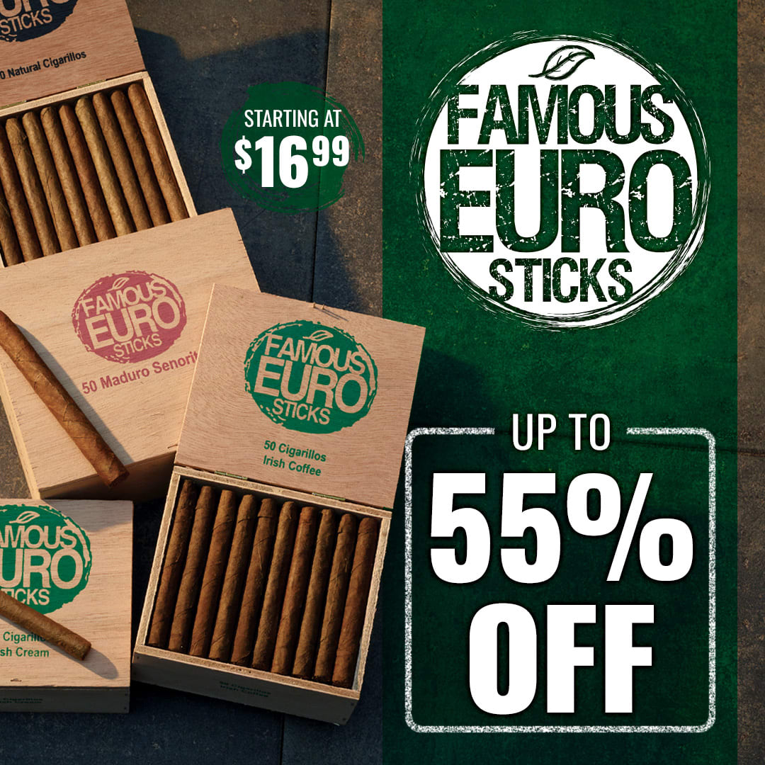 Euro Sticks. Your Daily go-to Starting at $16.99! Euro Sticks. Your Daily go-to Starting at $16.99!