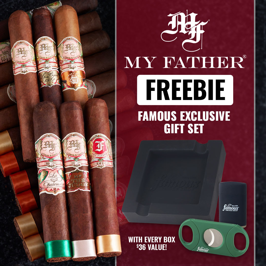 FREE GIFT SET with every My Father box! FREE GIFT SET with every My Father box!
