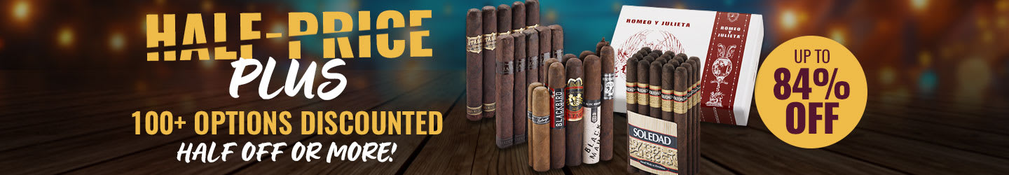 It&rsquo;s Half-Price PLUS: everything Discounted 50% or More!