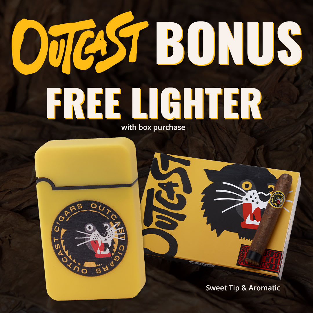 Outcast FREEBIE from Miami Cigar!