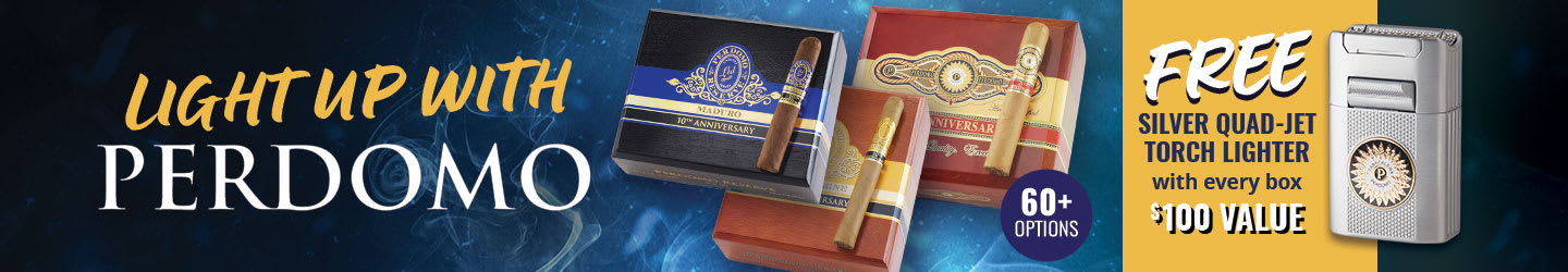 Buy Perdomo Cigars, Get Nick Perdomo&rsquo;s lighter (Worth $100)