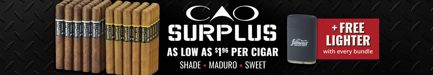 Premium Blends, Basement Prices: CAO Surplus Bonus! Premium Blends, Basement Prices: CAO Surplus Bonus!