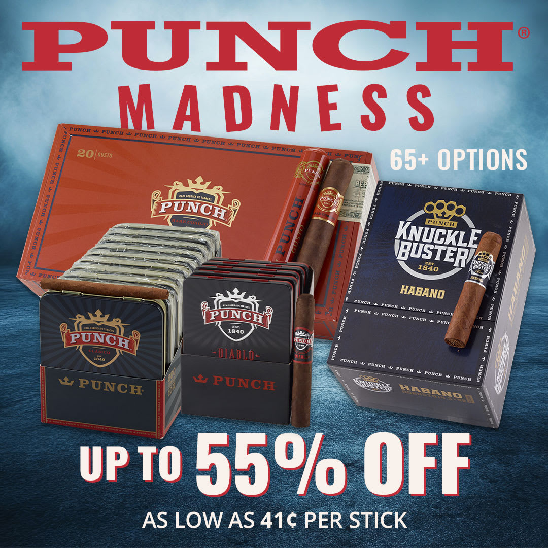 Punch Madness Is Back: Up to 55% OFF