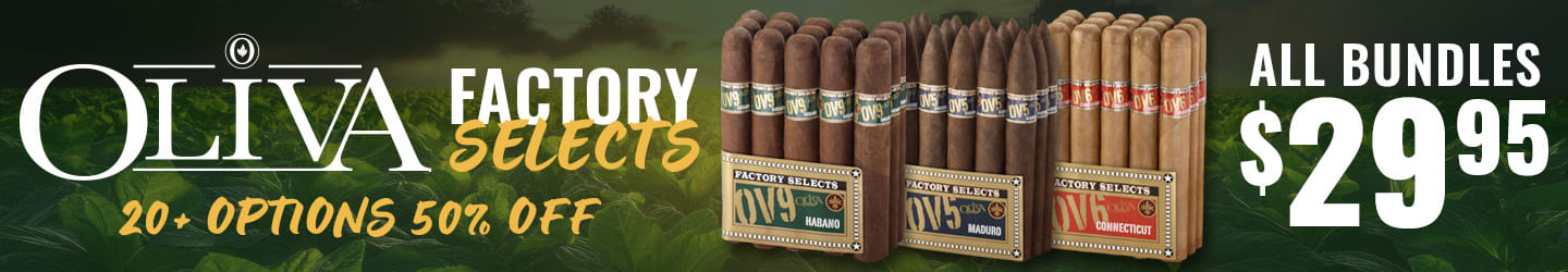 ALL Oliva Factory Selects Bundles: $29.95! (20+ Choices)