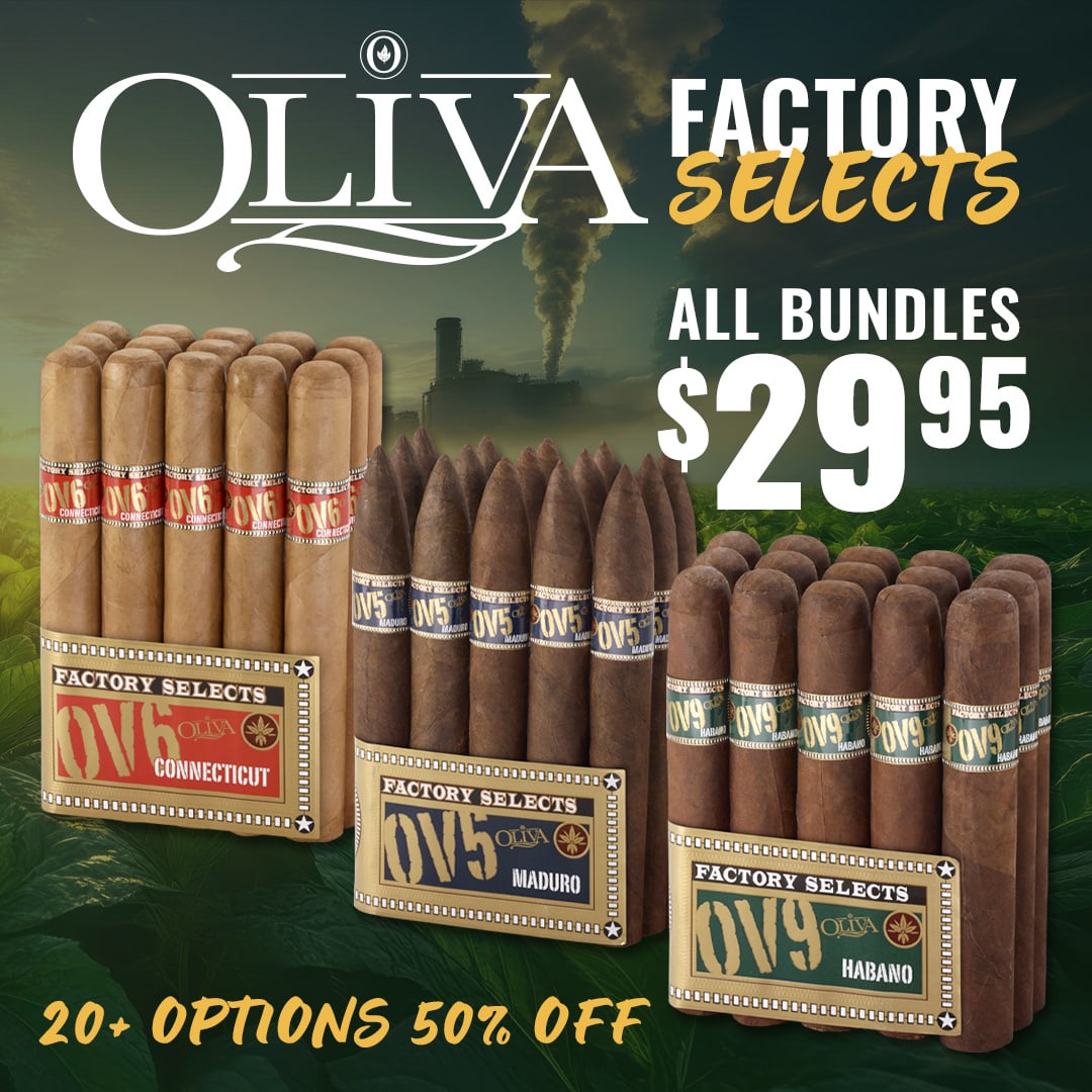 ALL Oliva Factory Selects Bundles: $29.95! (20+ Choices)